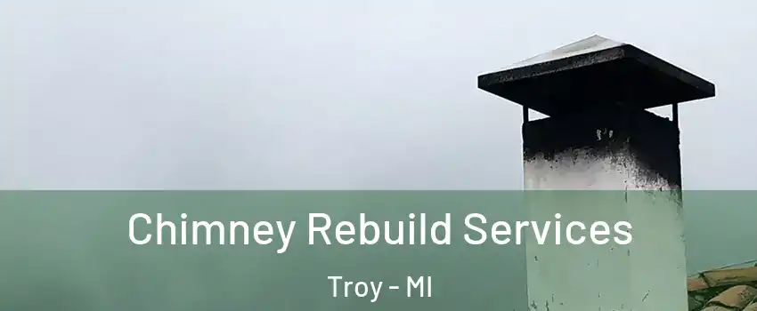  Chimney Rebuild Services Troy - MI