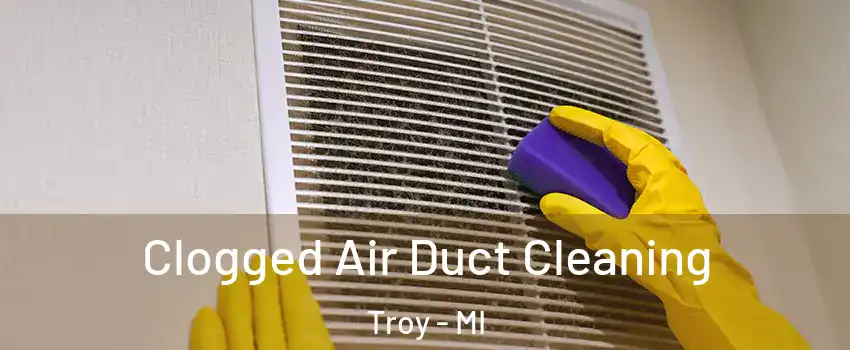  Clogged Air Duct Cleaning Troy - MI