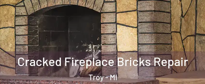  Cracked Fireplace Bricks Repair Troy - MI